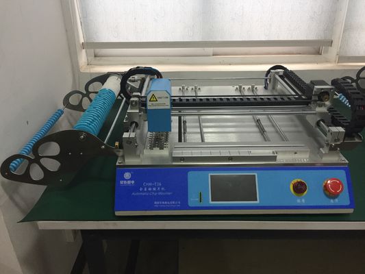 Desktop CHMT36 SMD Pick And Place Machine , LED Smd Mounting Machine Laser Positioning Small SMT Machine