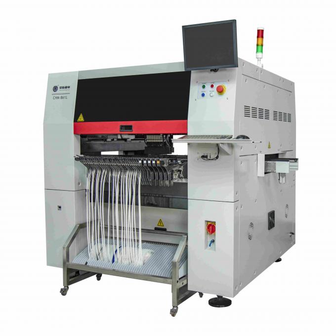 Pcb Mac Machine Full Automatic PCB Making Machine CHM-861 PCB Assembly 8 Heads 100 Feeders