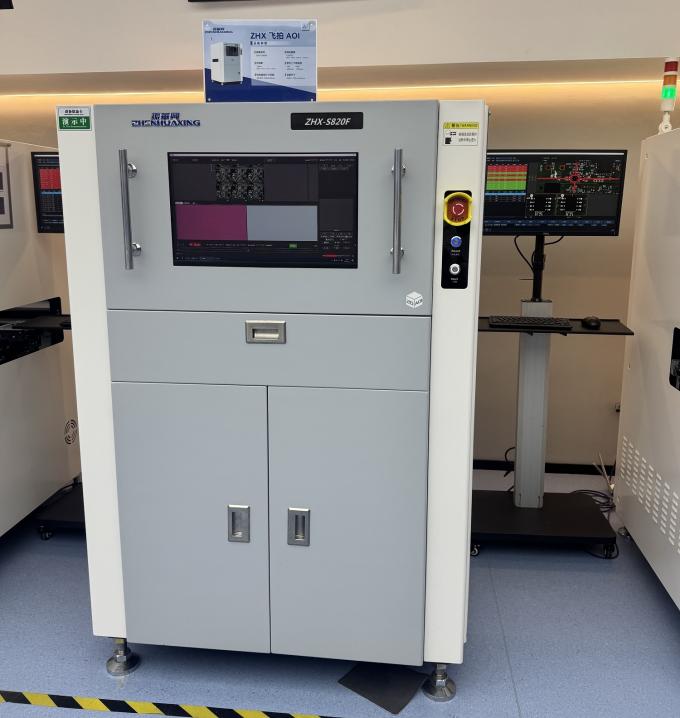S820F On-line AOI Machine for SMT Assembly Line Inspection