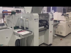 6 Heads Medium SMT line CHM-750 at Chinese factory