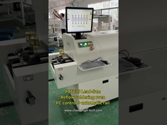 PC6635 Rail + PC Reflow Oven 2300*350mm 6 Zones Soldering Machine