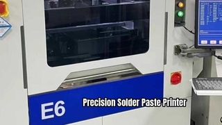 E6 Automatic Stencil Printer for Solder Paste