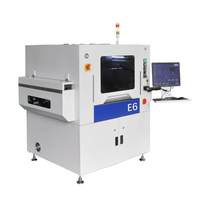 E6 Fully Automatic SMT Solder Paste Printer with ±0.01mm Repeat Position Accuracy and 600x350mm PCB Size