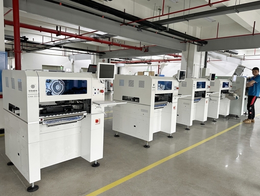 High Accuracy Industrial 4 heads Pick Place Machine with Auto Changer, Support 0201 BGA