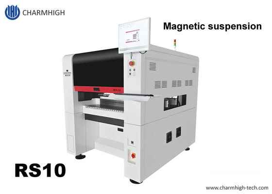 RS10 Advanced Magnetic Suspension Pick and Place Machine Dual Linear Motor Drive Support 01005