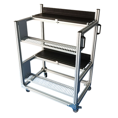 Aluminum Alloy NXT Storage Feeder Cart For FUJI NXT Electric Feeder Charmhigh SMT Machines