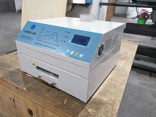 Hot air + Infrared 2500w Lead-free Reflow Oven CHMRO-420 SMD Heating Station
