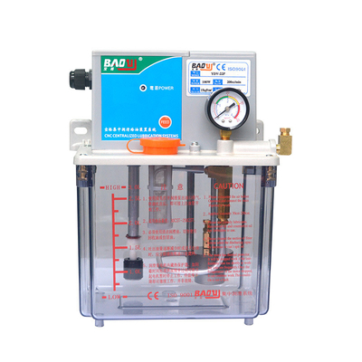 220V / 110V Automatic Grease Lubrication Pump For CNC Lathe