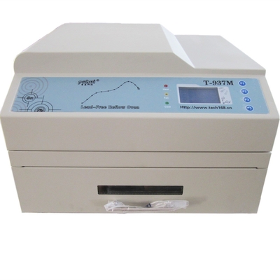 T937M Lead Free SMT Reflow Oven 3300w Hot Air Infrared IC Heater
