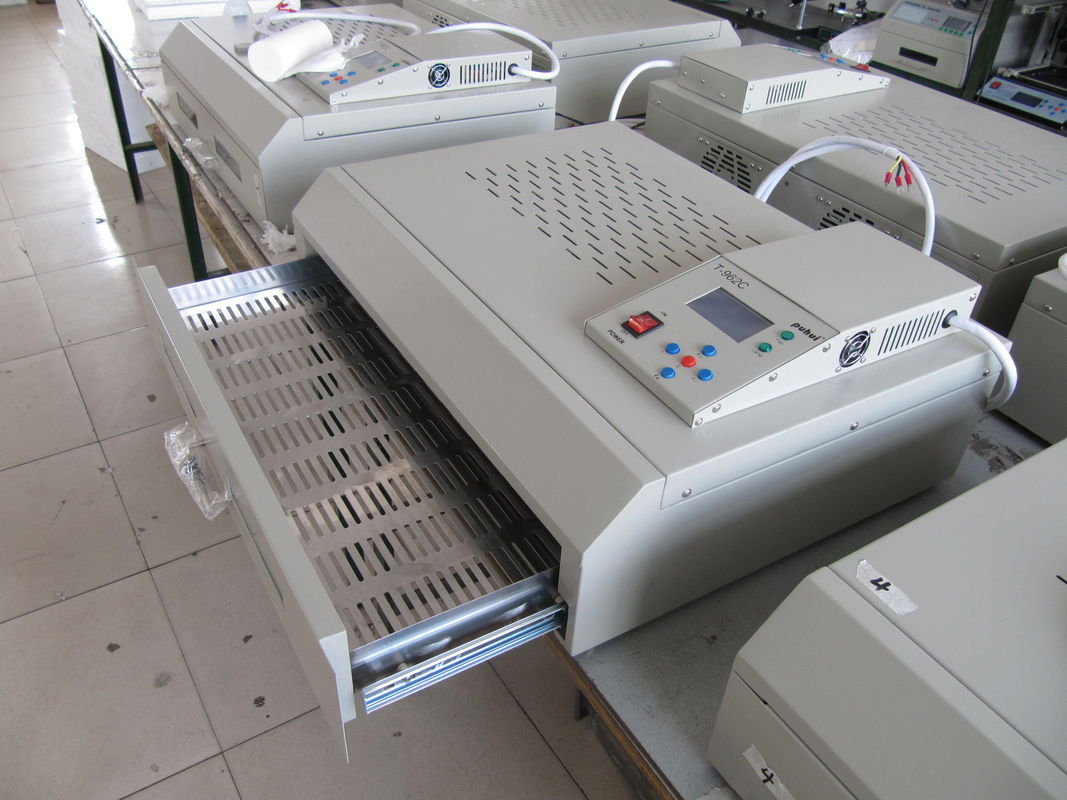 Mophorn Reflow Oven T962C 110V Reflow Soldering Machine 2500W 400 x 600 mm SMD SMT BGA Professional Automatic Infrared Heater Soldering Machine W//Smoke Exhaust Chimney Cooling Efficiency
