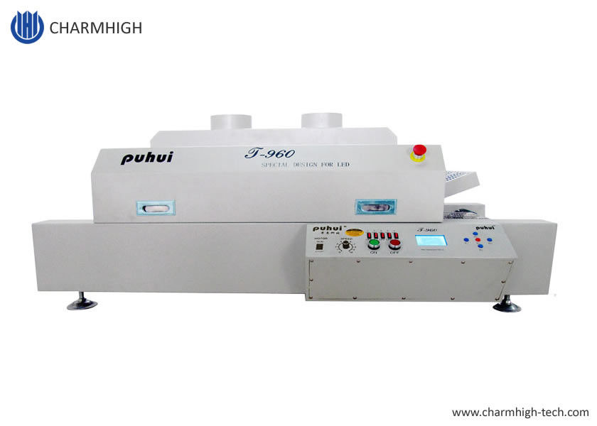 Mophorn Reflow Oven T962C 110V Reflow Soldering Machine 2500W 400 x 600 mm SMD SMT BGA Professional Automatic Infrared Heater Soldering Machine W//Smoke Exhaust Chimney Cooling Efficiency