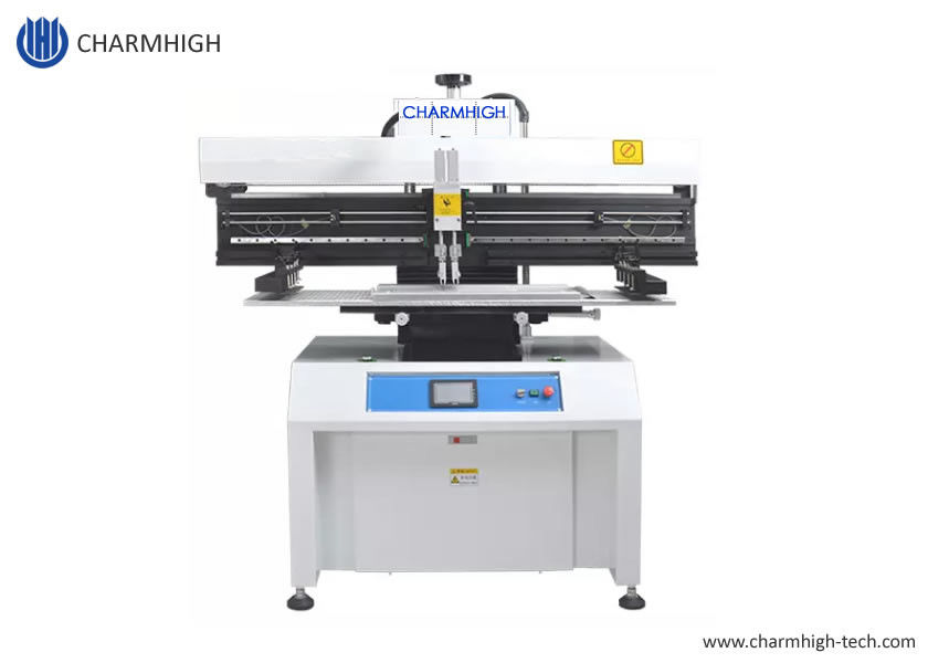 1.2m LED Semi Auto Solder Paste Printer SMT Stencil Printing Machine
