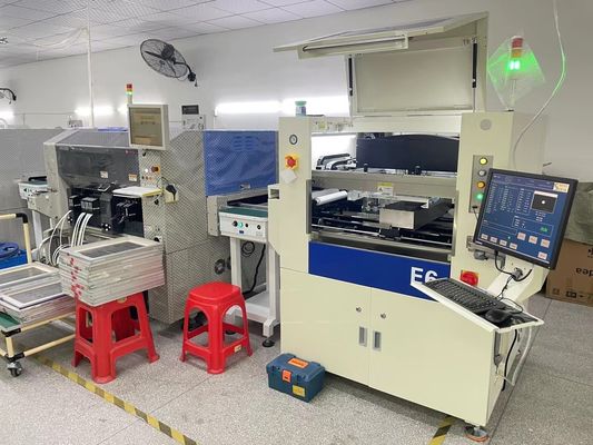 E6 Fully Automatic SMT Solder Paste Printer 600x350mm Screen Printing Machine