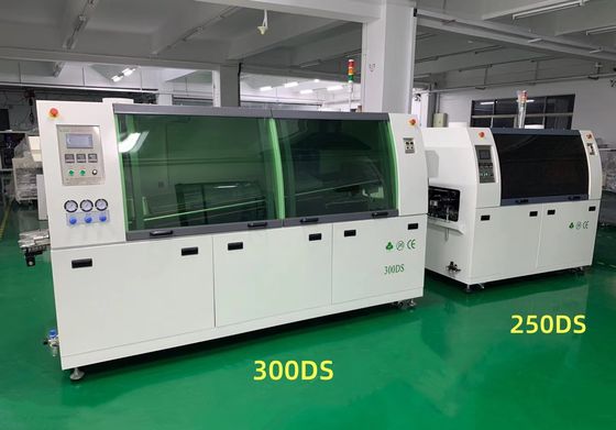 Lead-Free Wave Soldering Machine 250DS 300DS 350DS with Automatic Conveying for PCB DIP Production Line