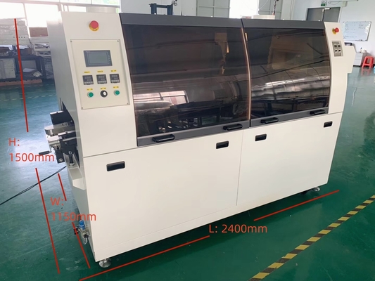 Charmhigh 250DS Automatic Wave Soldering Machine Lead Free For PCB Assembly Line