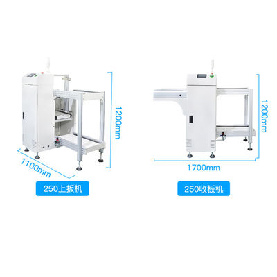 Full-automatic SMT Production PCB Loader Unloader with PLC Control System and SMEMA Interface Compatibility