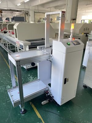 Full-automatic SMT Production PCB Loader Unloader with PLC Control System and SMEMA Interface Compatibility
