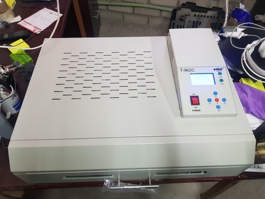 Advanced 4 Heads Pick and Place Machine SMT Production Line CHMT560P4 , 3040 Printer, T962C Reflow Oven