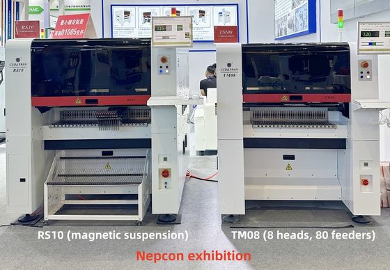 RS10 Advanced Magnetic Suspension Pick and Place Machine Dual Linear Motor Drive Support 01005