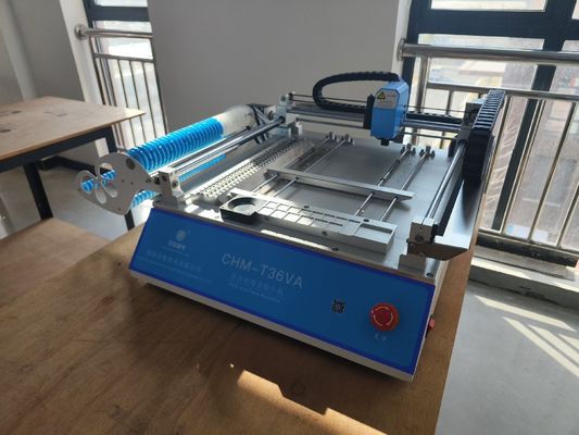 CHMT36VA SMD Pick And Place Machine , Table Top Smt Placement Equipment Vibration Feeder