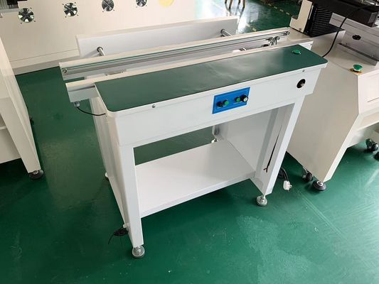 SMT Conveyor PCB Handling Conveyor with 0.5/0.6/0.7/1.0/1.2m Length Adjustable Speed 0-8000mm/min and Rail Width Range 50mm-350mm
