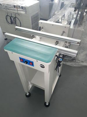 SMT Conveyor PCB Handling Conveyor with 0.5/0.6/0.7/1.0/1.2m Length Adjustable Speed 0-8000mm/min and Rail Width Range 50mm-350mm