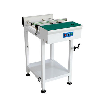 SMT Conveyor PCB Handling Conveyor with 0.5/0.6/0.7/1.0/1.2m Length Adjustable Speed 0-8000mm/min and Rail Width Range 50mm-350mm