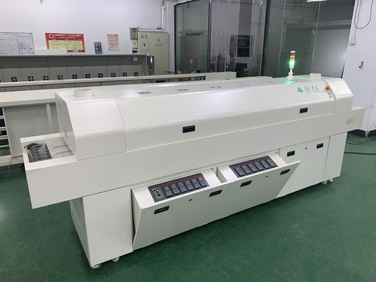 CHM-6635 Reflow Oven 6 Temp. Zones (up6+down6) 2200*350mm SMT Reflow Soldering Machine