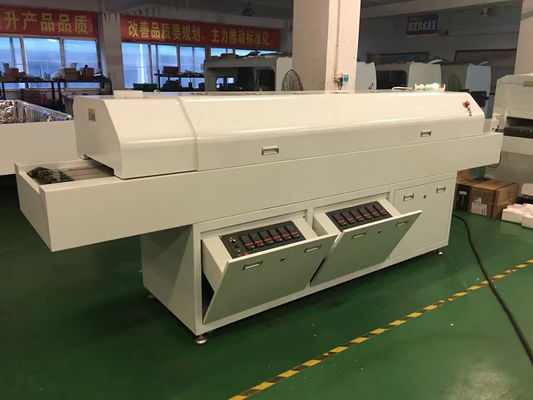 CHM-6635 Reflow Oven 6 Temp. Zones (up6+down6) 2200*350mm SMT Reflow Soldering Machine