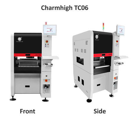 TC06 Narrow 6-Head High-Speed SMT Pick and Place Machine with Integrated Cast Iron Platform