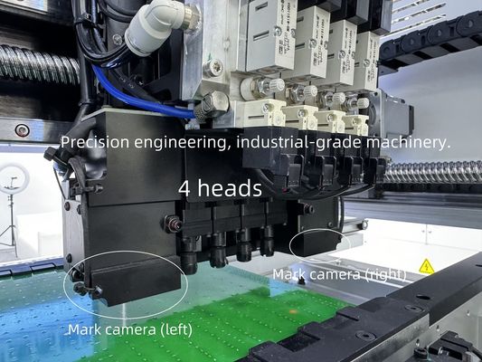 CHM-551 SMD Production Line SMT Assembly Line High Precision 4 Heads PCB Making Robot