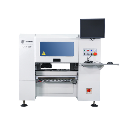 Genius 4 Heads Desktop SMT Pick Place Machine CHM-650 With 50 Feeders
