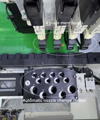 CHM-551 Fully Automatic 4 heads SMT Pick and Place Machine 0201, Auto Nozzle Change