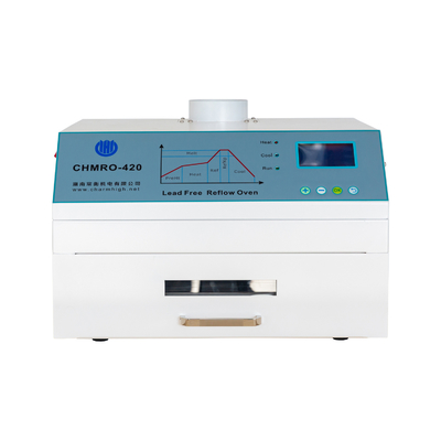 Hot air + Infrared 2500w Lead-free Reflow Oven CHMRO-420 SMD Heating Station