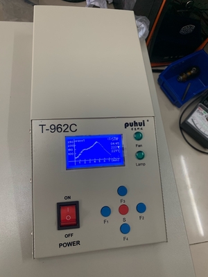 T962C With Exhaust 2500w SMT Reflow Oven 400*600mm Infrared IC Heater BGA SMD SMT Heating Sation