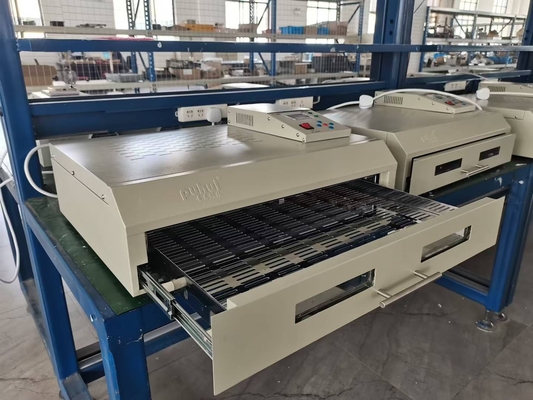 T962C With Exhaust 2500w SMT Reflow Oven 400*600mm Infrared IC Heater BGA SMD SMT Heating Sation