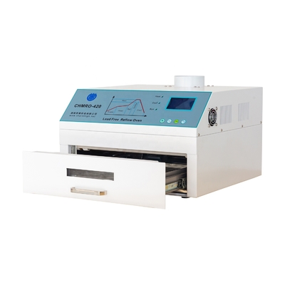 Hot Air + Infrared Mix Heating 2500w SMT Reflow Oven , Drawer Type Welding Machine