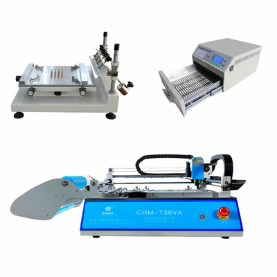 CHMT36VA SMT Pick and Place Machine 2 Heads 29 Feeders PC Control