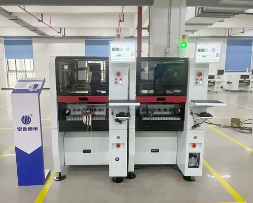 High-end Semi-auto Medium SMT Assembly Line , 6 heads TC06 PCBA Manufacturing