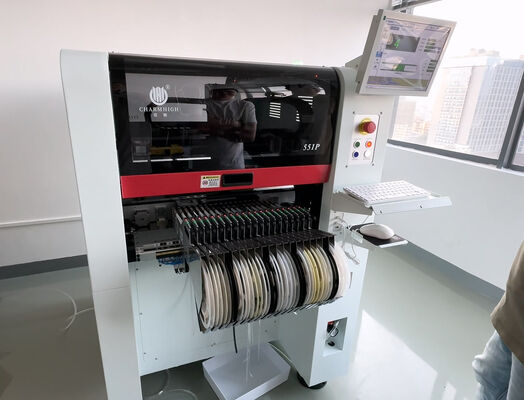 Cast-iron Structure 4-head CHM-551P SMD Pick and Place Machine