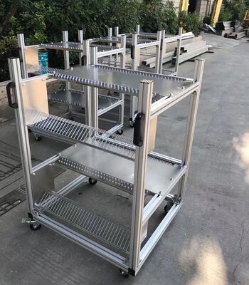 Aluminum Feeder Storage Cart for Panasonic CM402/602/NPM SMT Pick and Place Machines