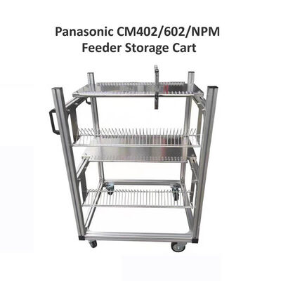 Aluminum Feeder Storage Cart for Panasonic CM402/602/NPM SMT Pick and Place Machines
