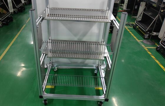 Aluminum Feeder Storage Cart for Panasonic CM402/602/NPM SMT Pick and Place Machines