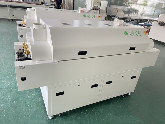 High Precision 4-head CHM-551P SMT Production Line with 4-zone Reflow Oven for PCB Assembly