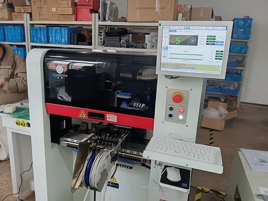 Semi Auto 3250 Solder Paste Printer , CHM-650 Pick Place Machine