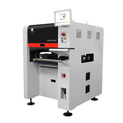 Total Length 3.5m High Precision Small SMT Production Line 0201, BGA, 144pins IC