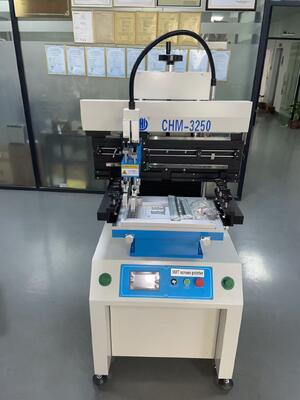 Total Length 3.5m High Precision Small SMT Production Line 0201, BGA, 144pins IC