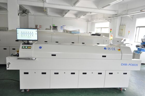 6 Heads TC06 Semi-Auto SMT Production Line for PCB Assembly & PCBA Manufacturing