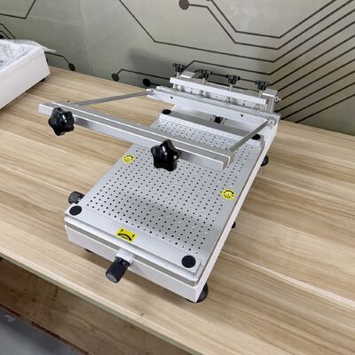 Dual-use Framed & Frameless Stencils Manual SMT Solder Paste Printer 4532