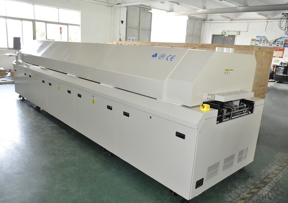 10-zone Lead-free SMT Reflow Oven CHM-PC1050 Reflow Soldering 3940x500mm